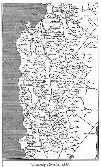 Monterey District, 1830